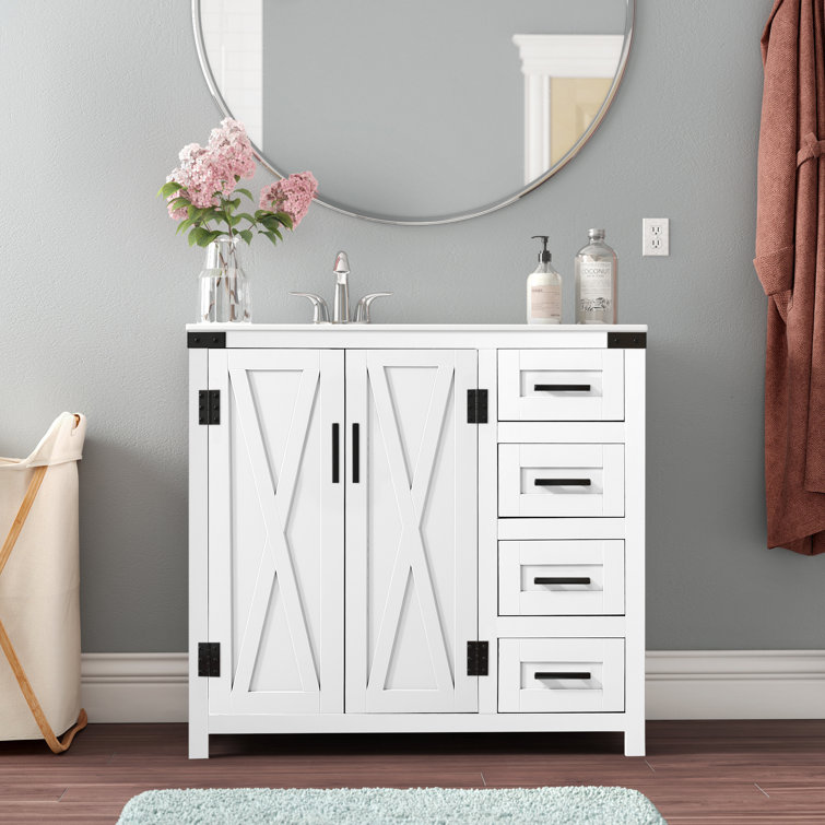 Sand & Stable Williamston 36" Single Bathroom Vanity Set & Reviews